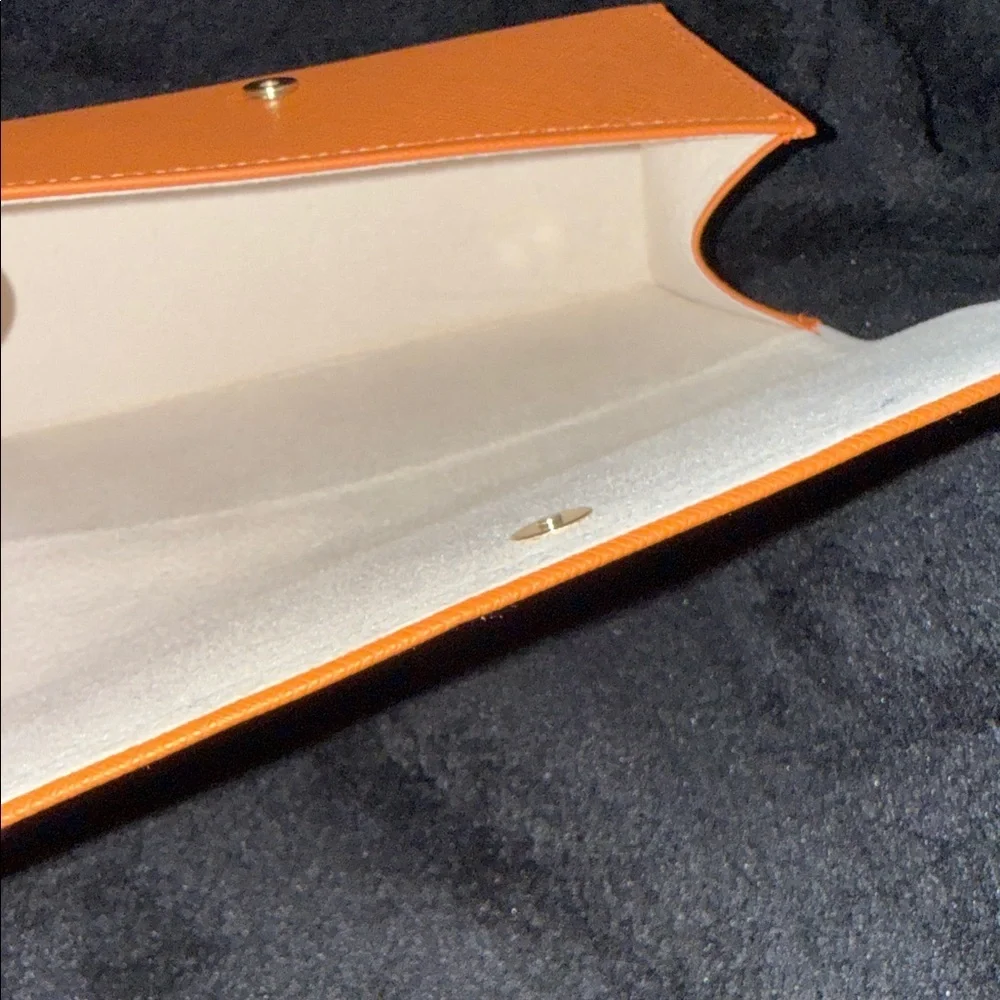 Tory Burch Vibrant Orange Clutch
